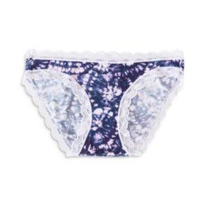 Stripe & Stare Violet Swirl Knicker Panty (One Item) Large NWT